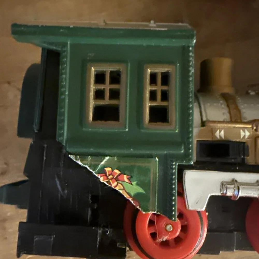 Goldlox Toys Gold Ox Express Plastic Train 2 Pieces WORKING - Picture 12 of 14